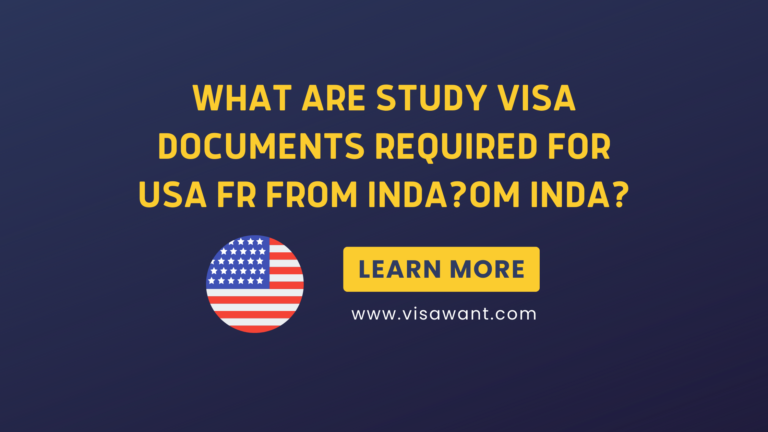 What Are The Documents Required For Study in USA From India?